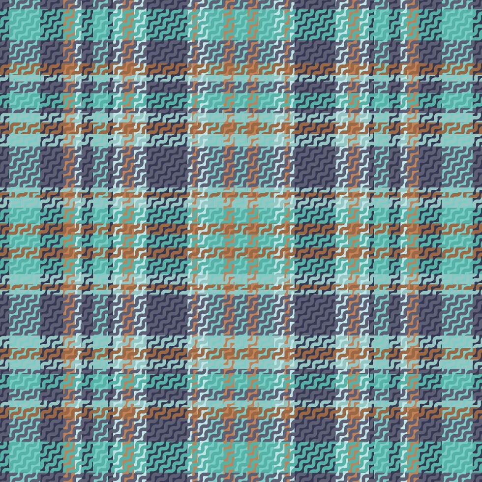 Tartan plaid pattern with texture. vector