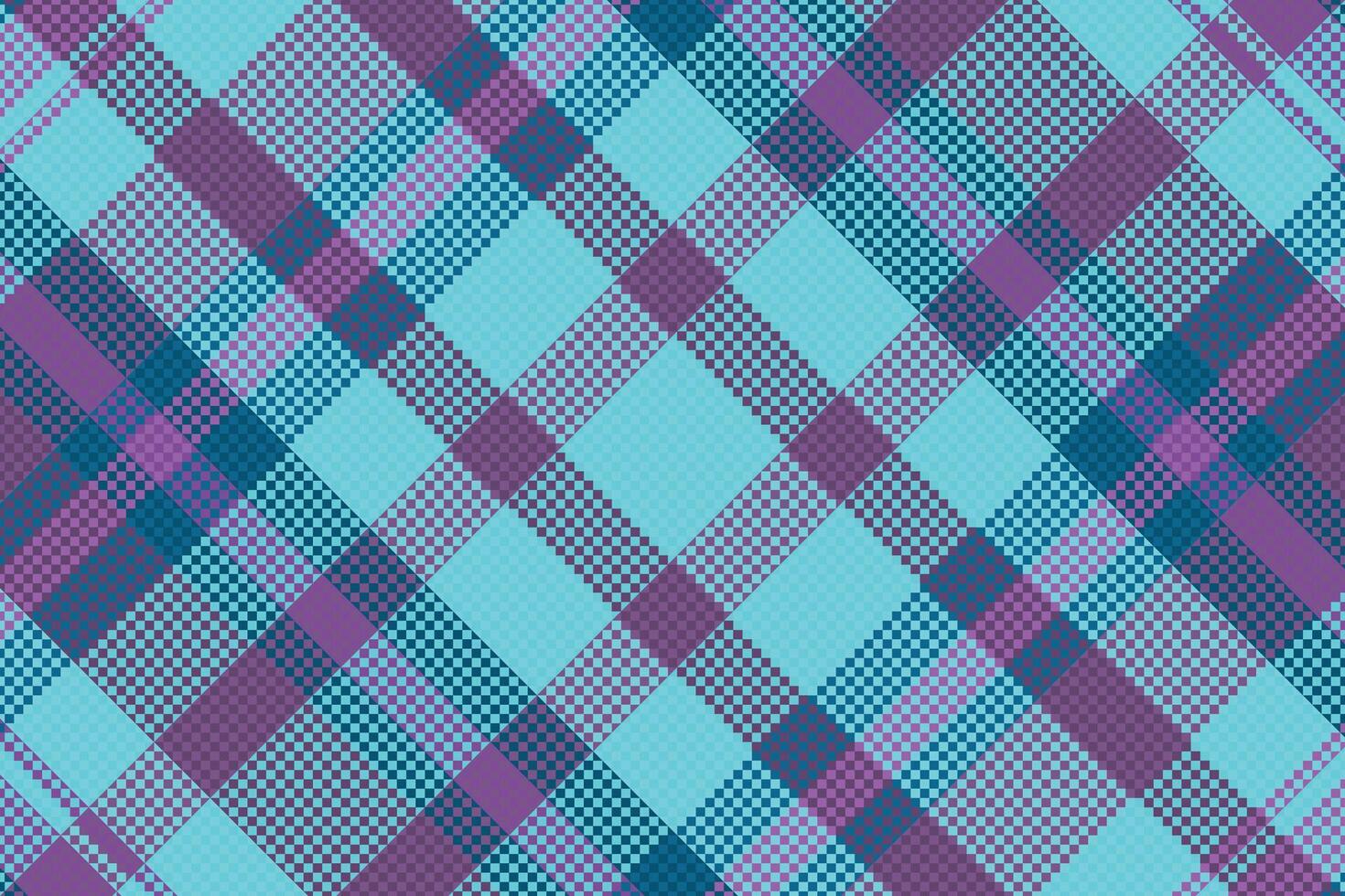 Tartan plaid pattern with texture and warm color. vector