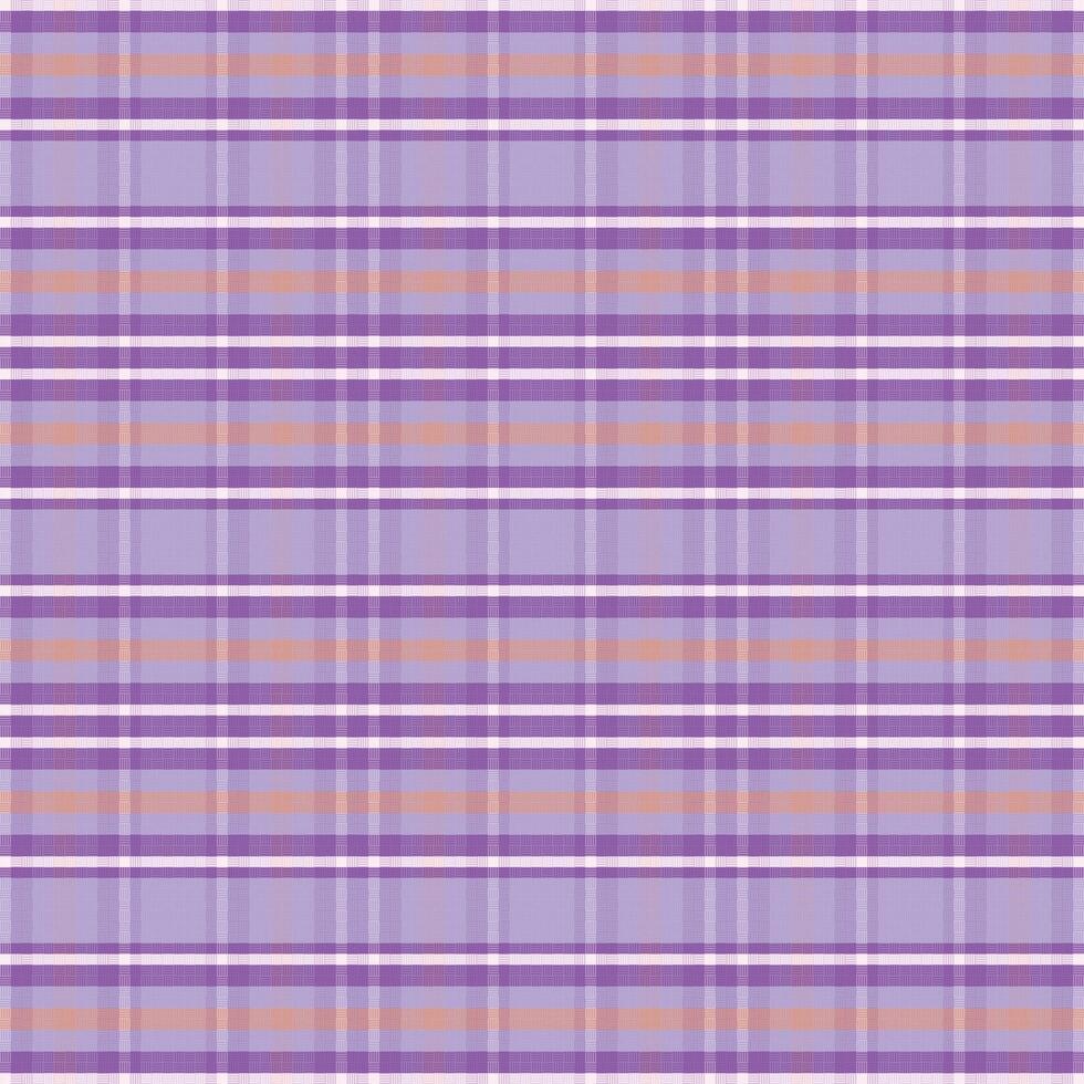 Tartan plaid pattern with texture and warm color. vector
