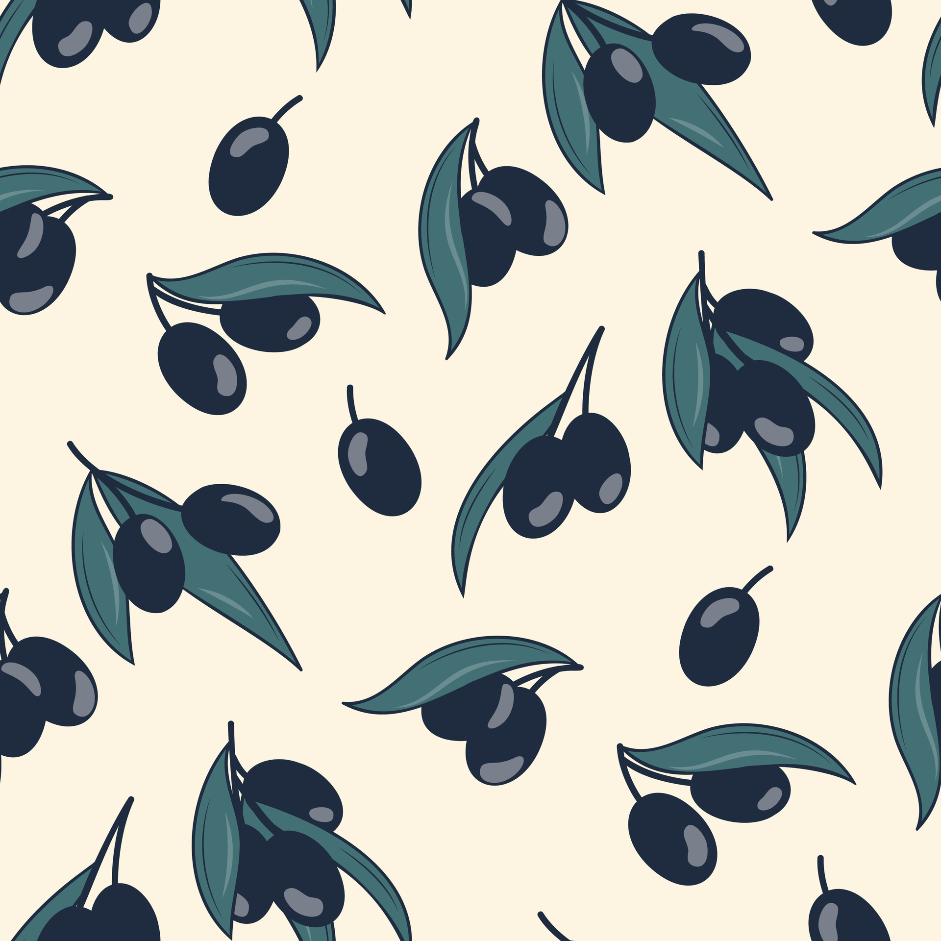 olive seamless background 41286508 Vector Art at Vecteezy