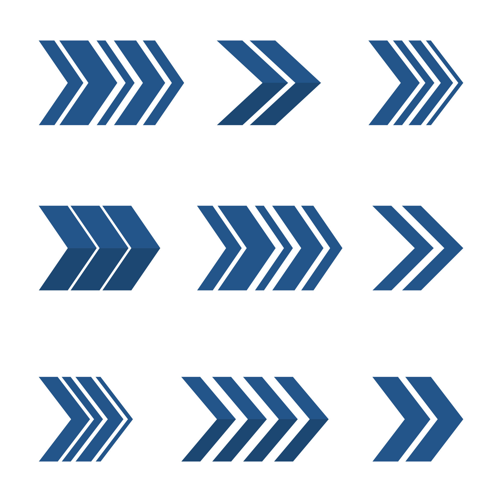 arrows vector set 41286519 Vector Art at Vecteezy