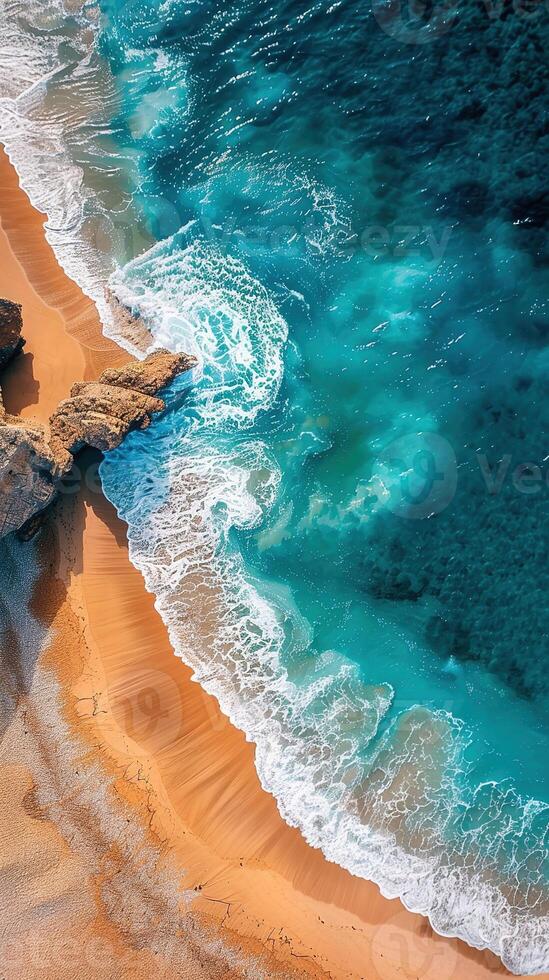 AI generated ltra realistic ocean photo