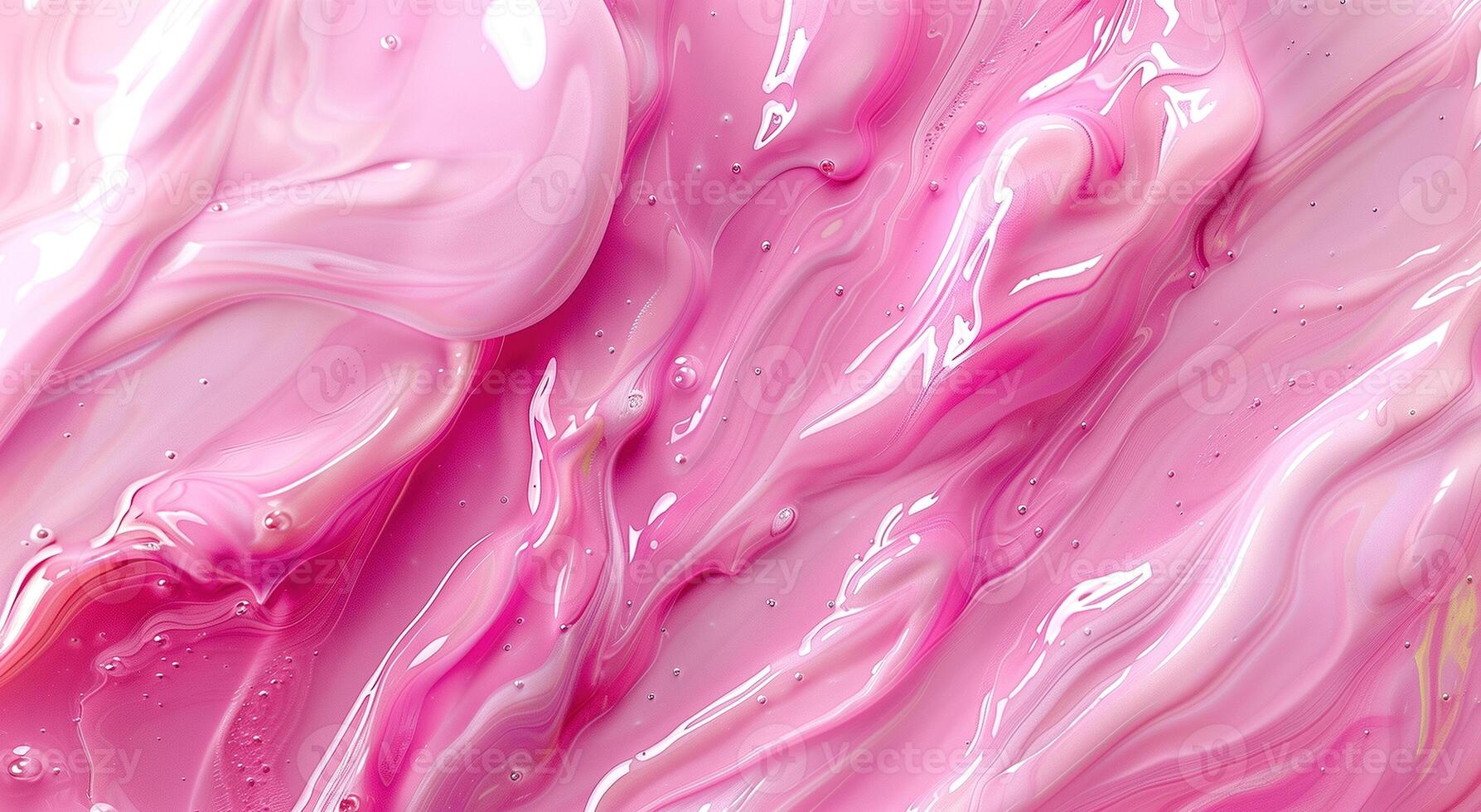 AI generated Liquid pink abstract oil painting on canvas, acrylic texture background, rough brushstrokes of paint photo