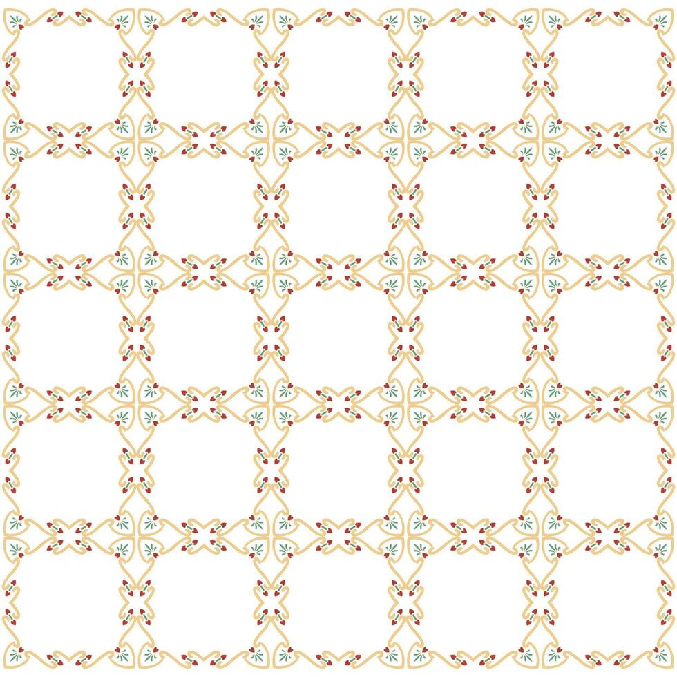 abstract vector background with classic floral ornament and calm colors