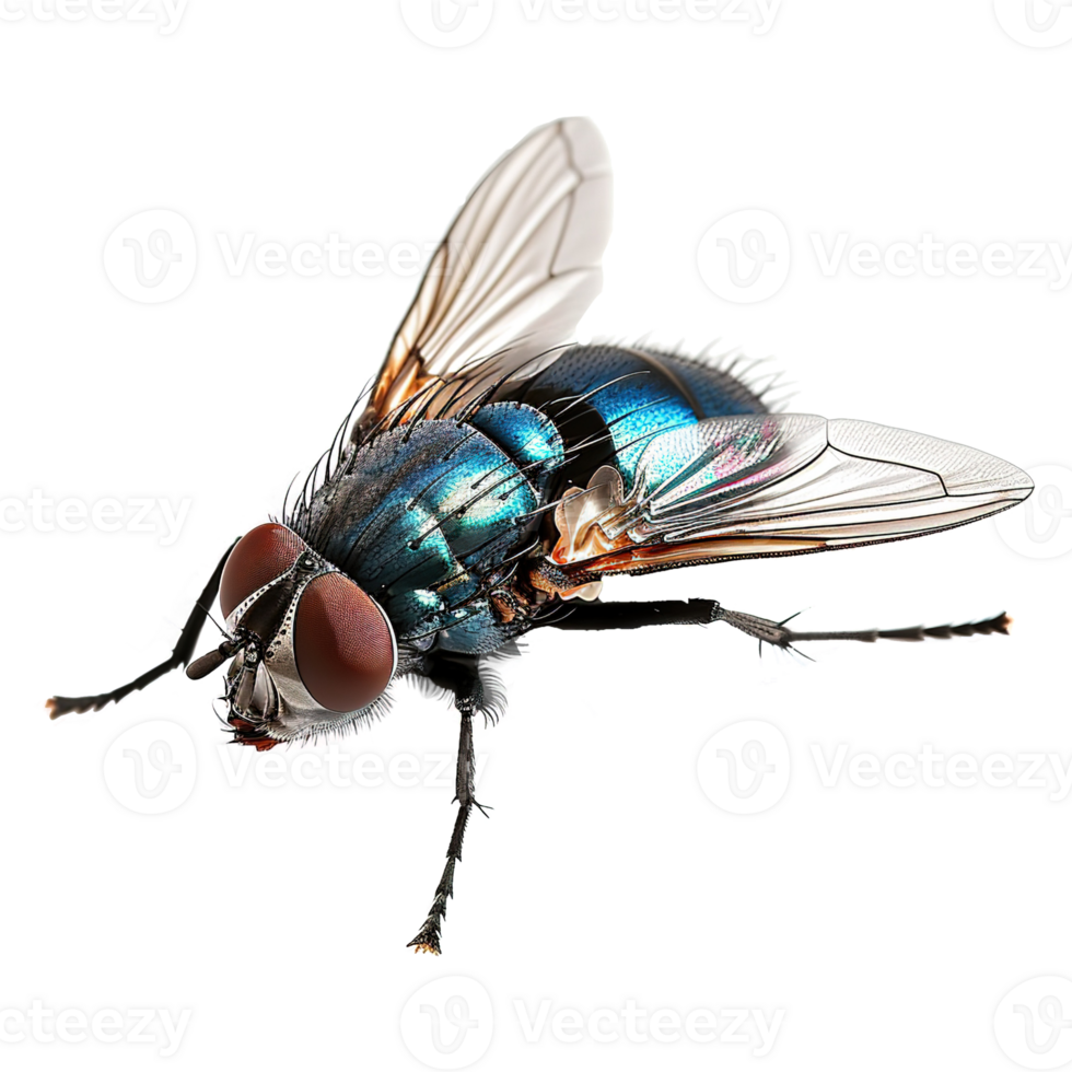AI generated Fly isolated on transparent background png