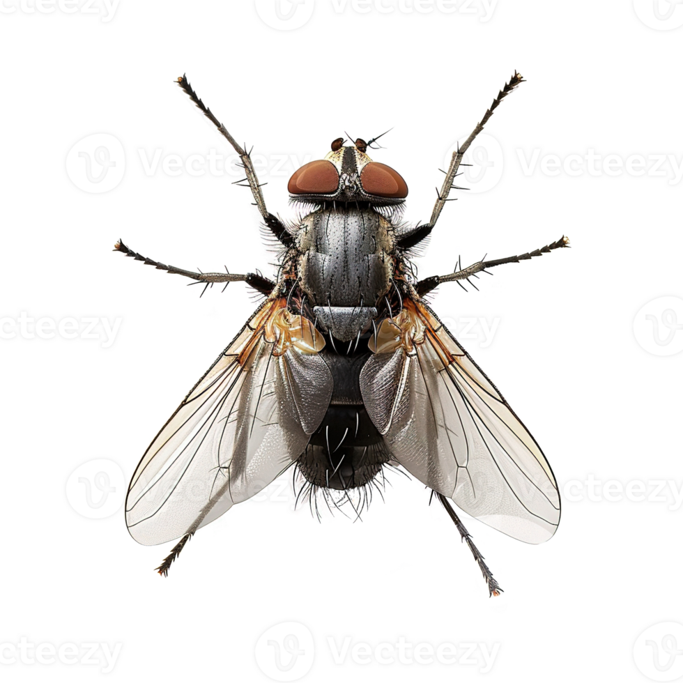 AI generated Fly isolated on transparent background png