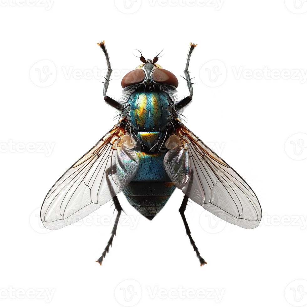 AI generated Fly isolated on transparent background png