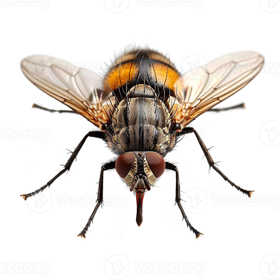 AI generated Fly isolated on transparent background png