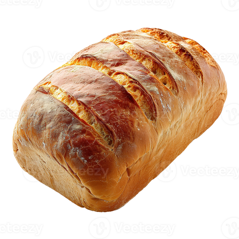 AI generated Fresh baked bread isolated on transparent background png