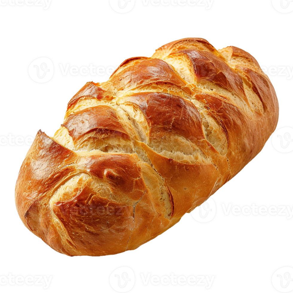 AI generated Fresh baked bread isolated on transparent background png