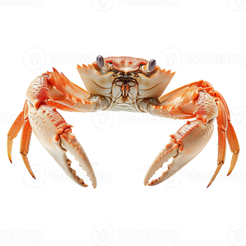 AI generated Crab isolated on transparent background png
