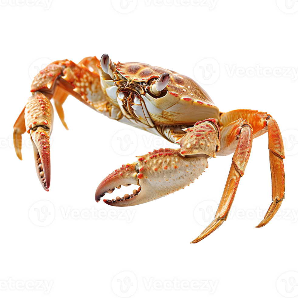 AI generated Crab isolated on transparent background png