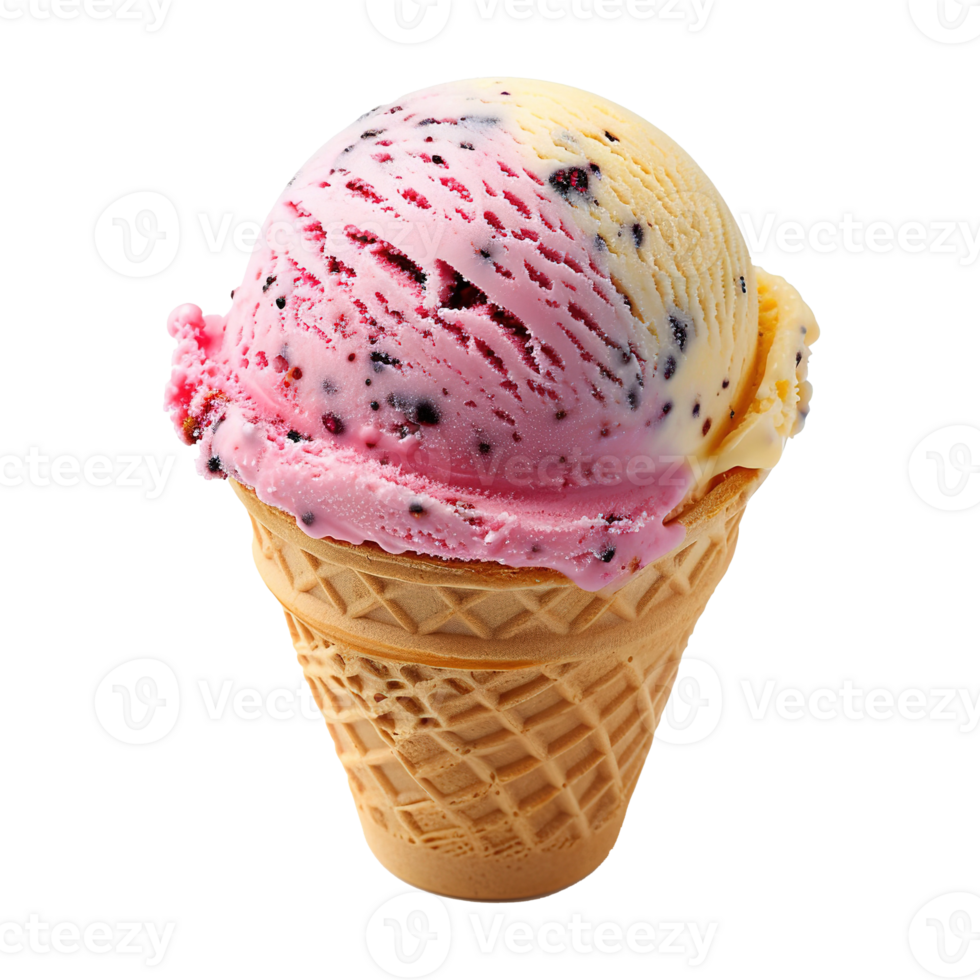 AI generated Ice cream isolated on transparent background png