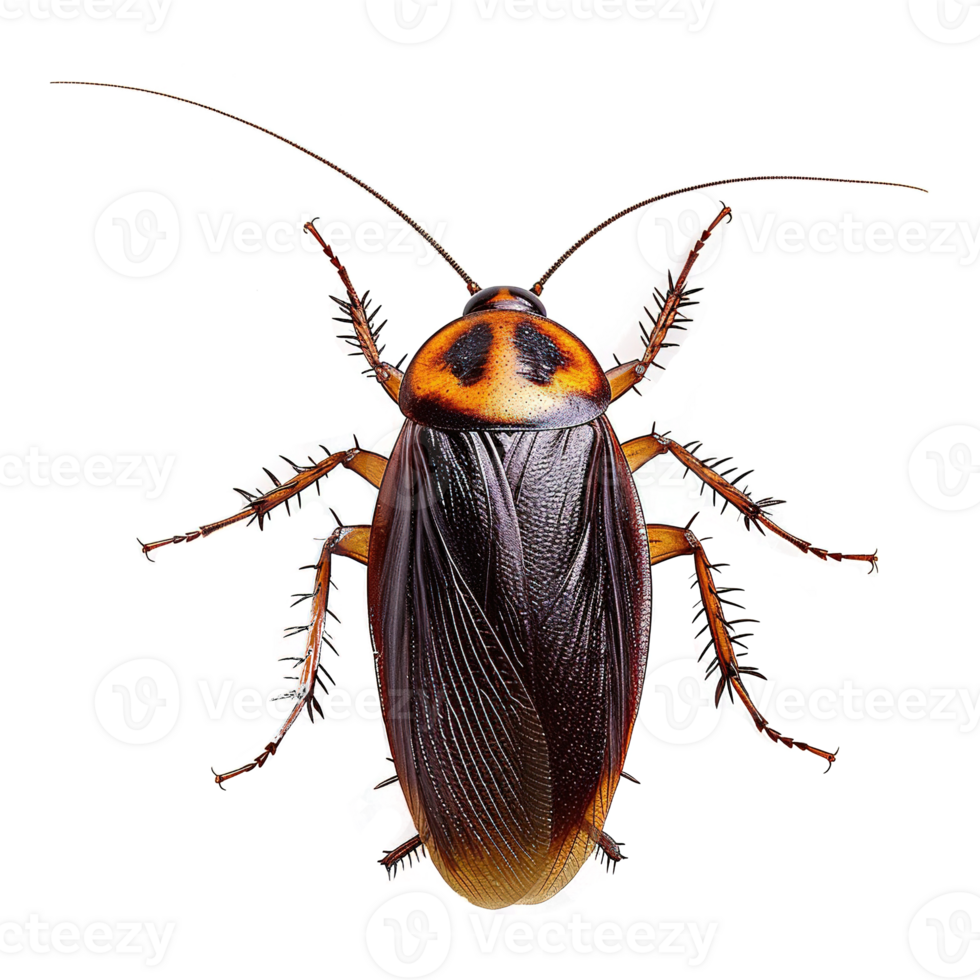 AI generated Cockroach isolated on transparent background png