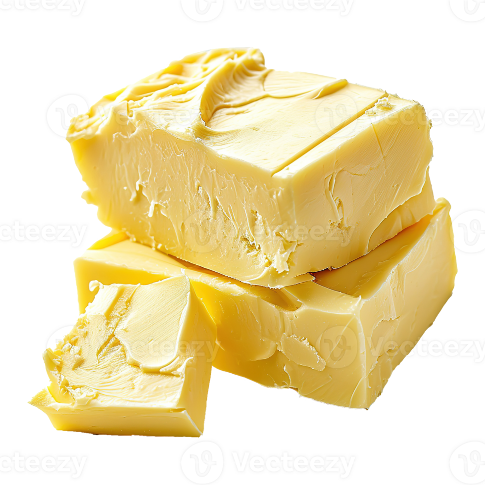 AI generated Butter isolated on transparent background png