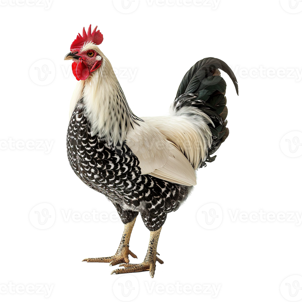 AI generated Chicken isolated on transparent background png
