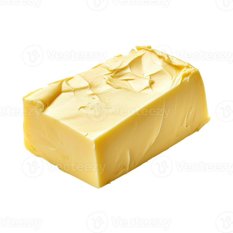 AI generated Butter isolated on transparent background png