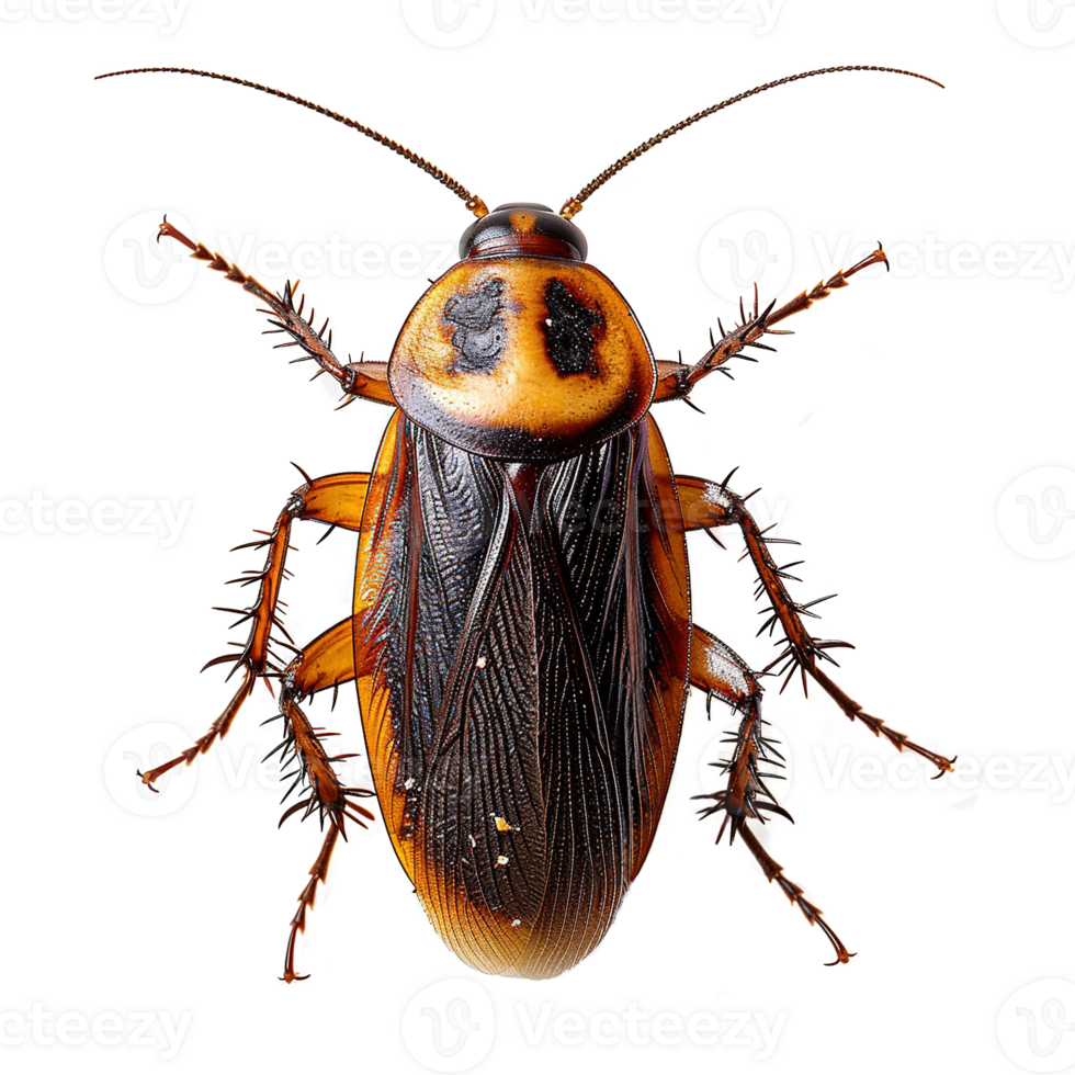 AI generated Cockroach isolated on transparent background png