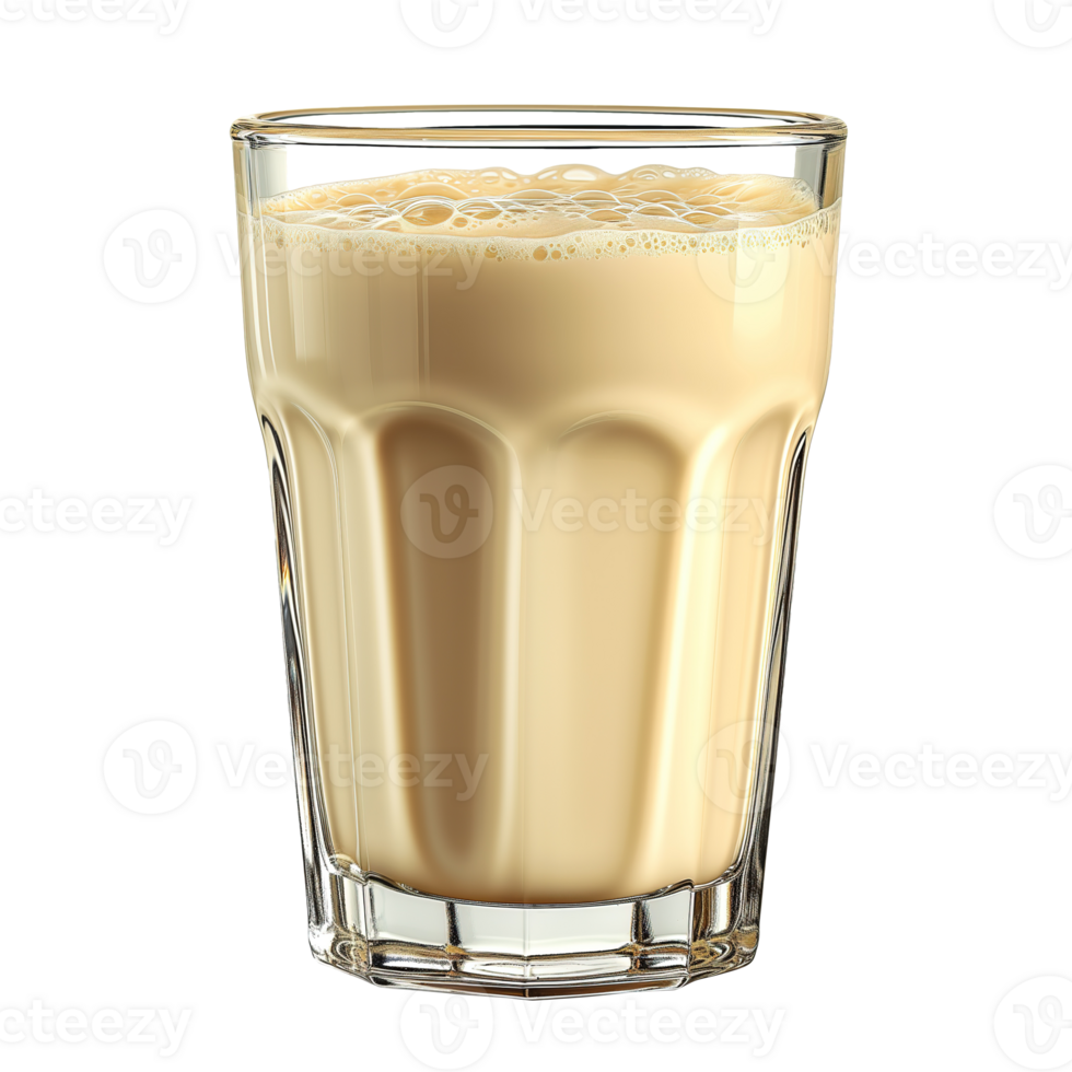 ai généré une verre de Lait isolé sur transparent Contexte png