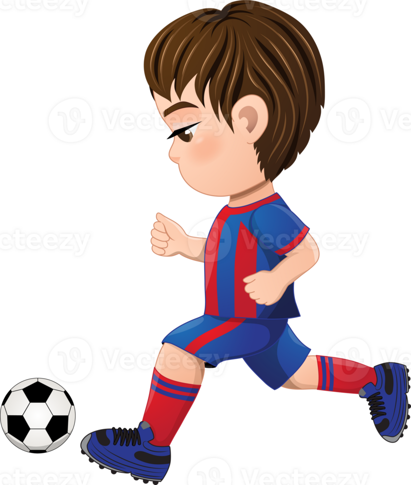 Soccer player boy international uniform png