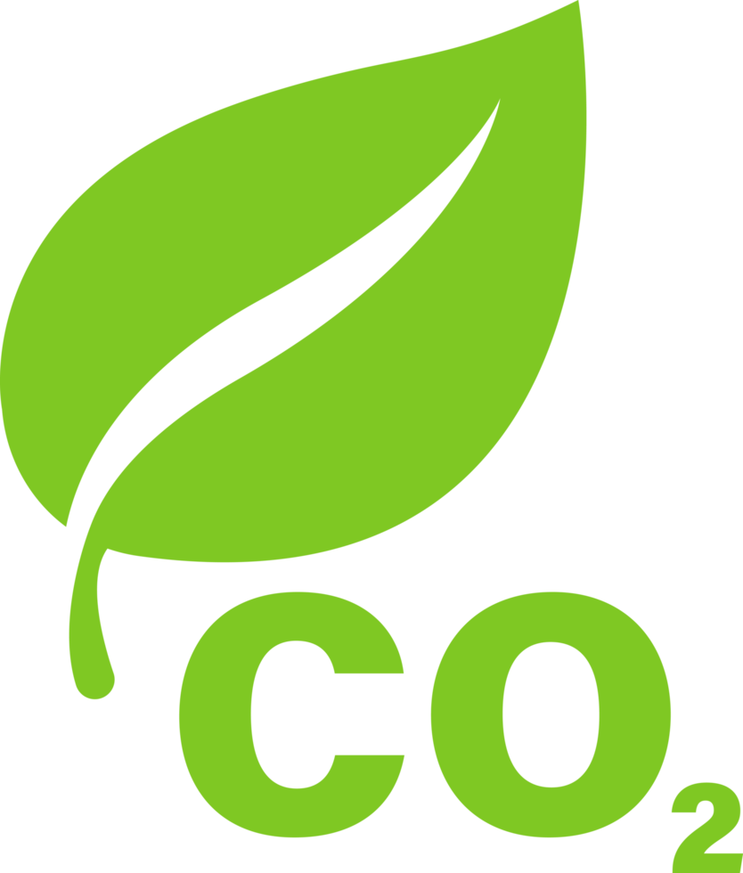 koolstof neutraliteit logo icoon png