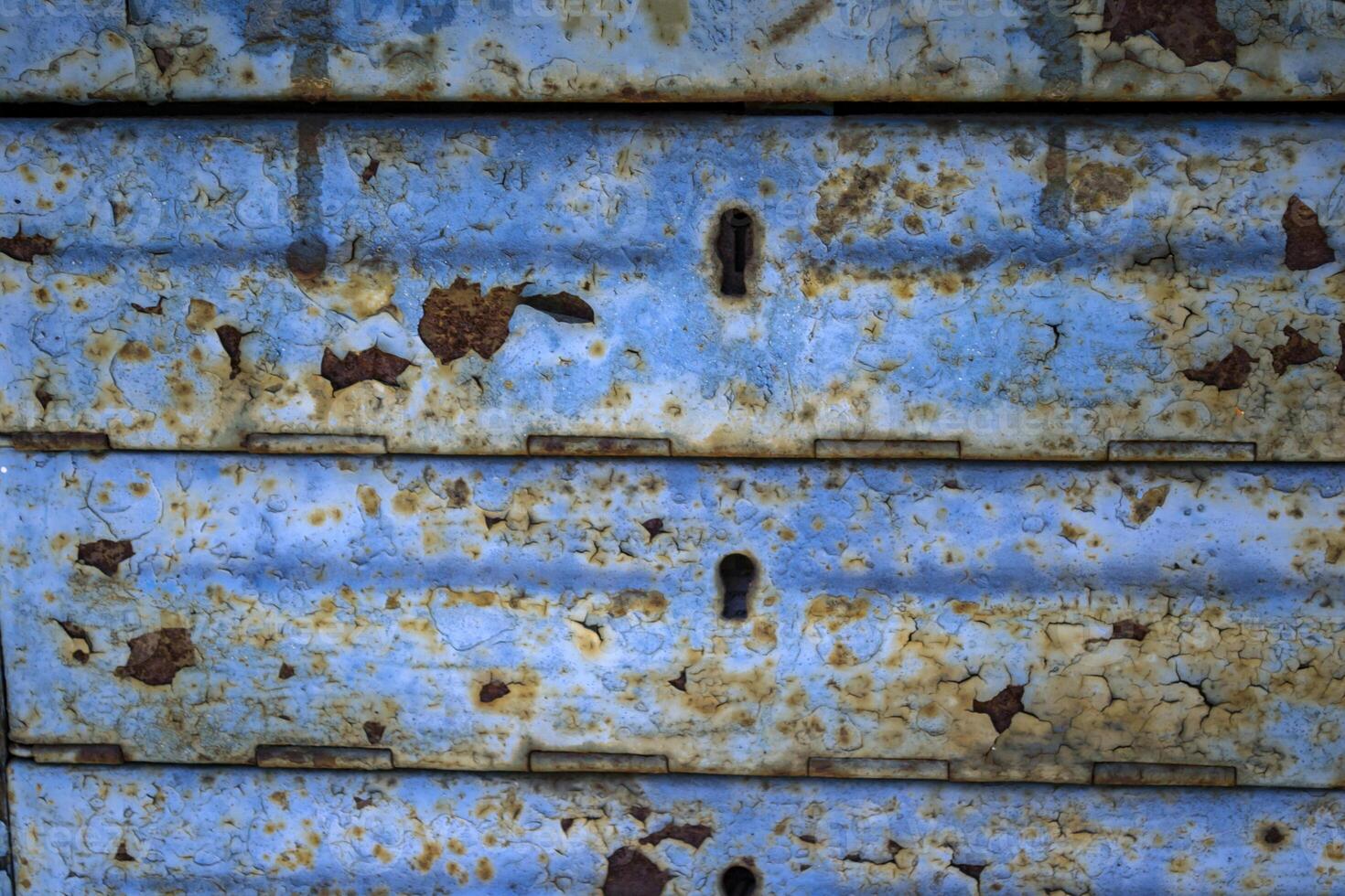 Old rusty mailbox. photo