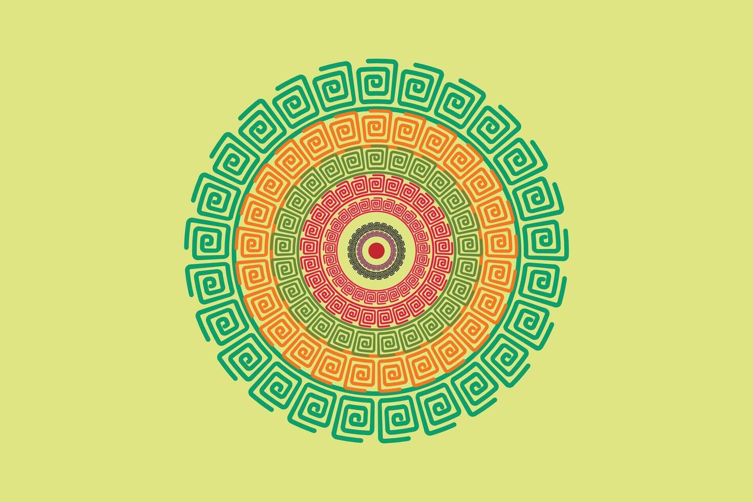 mandala design template vector