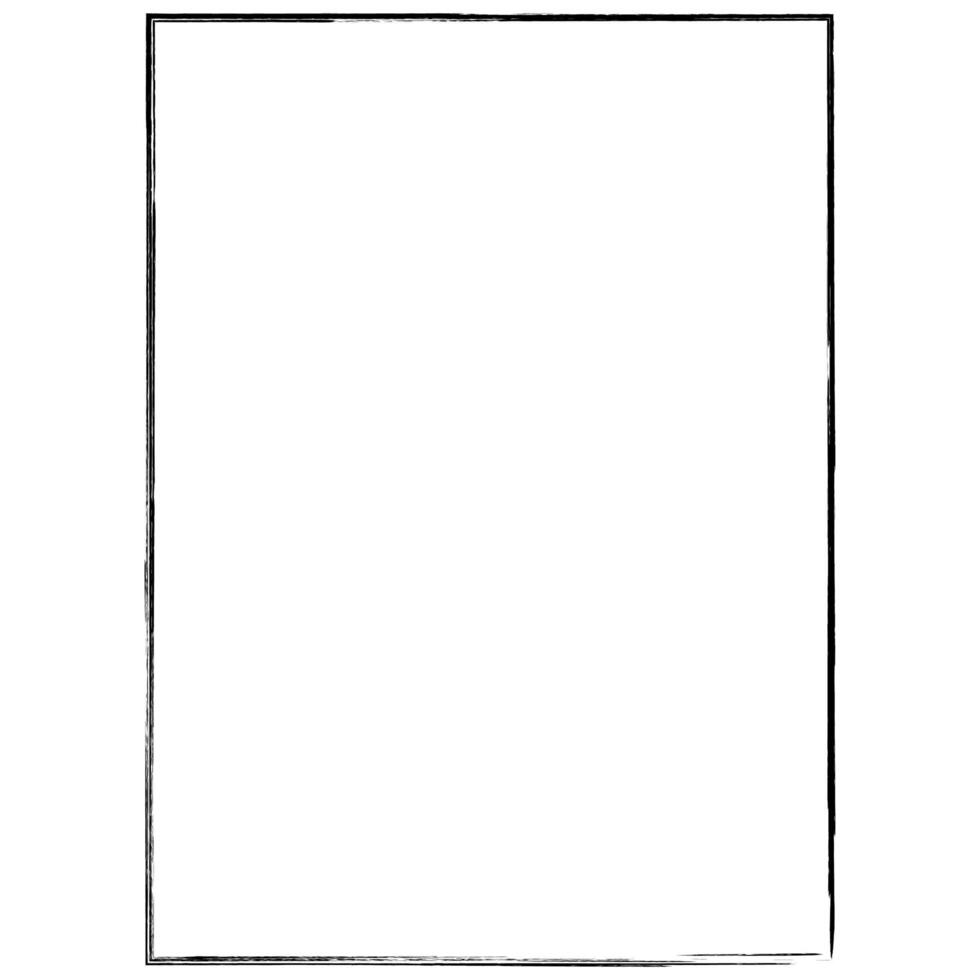 Rectangle doodle geometric figure design drawing photo