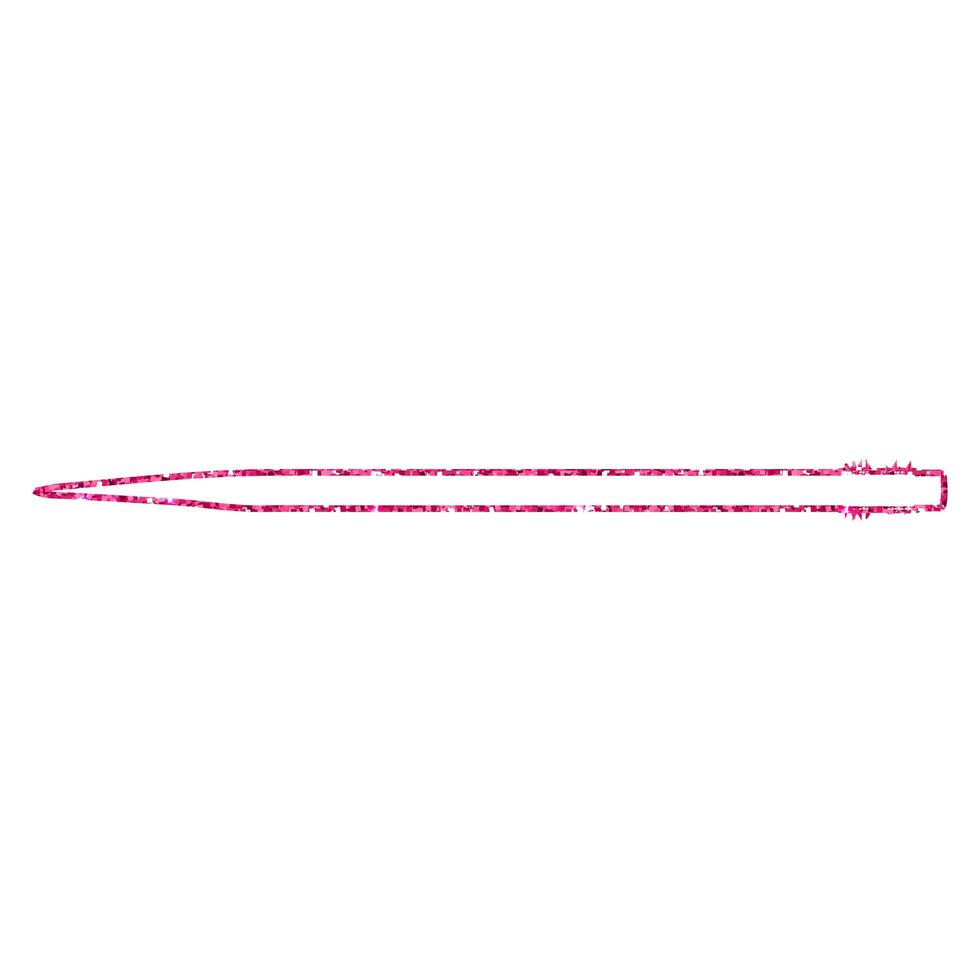 Pink pencil write text for banner design. photo