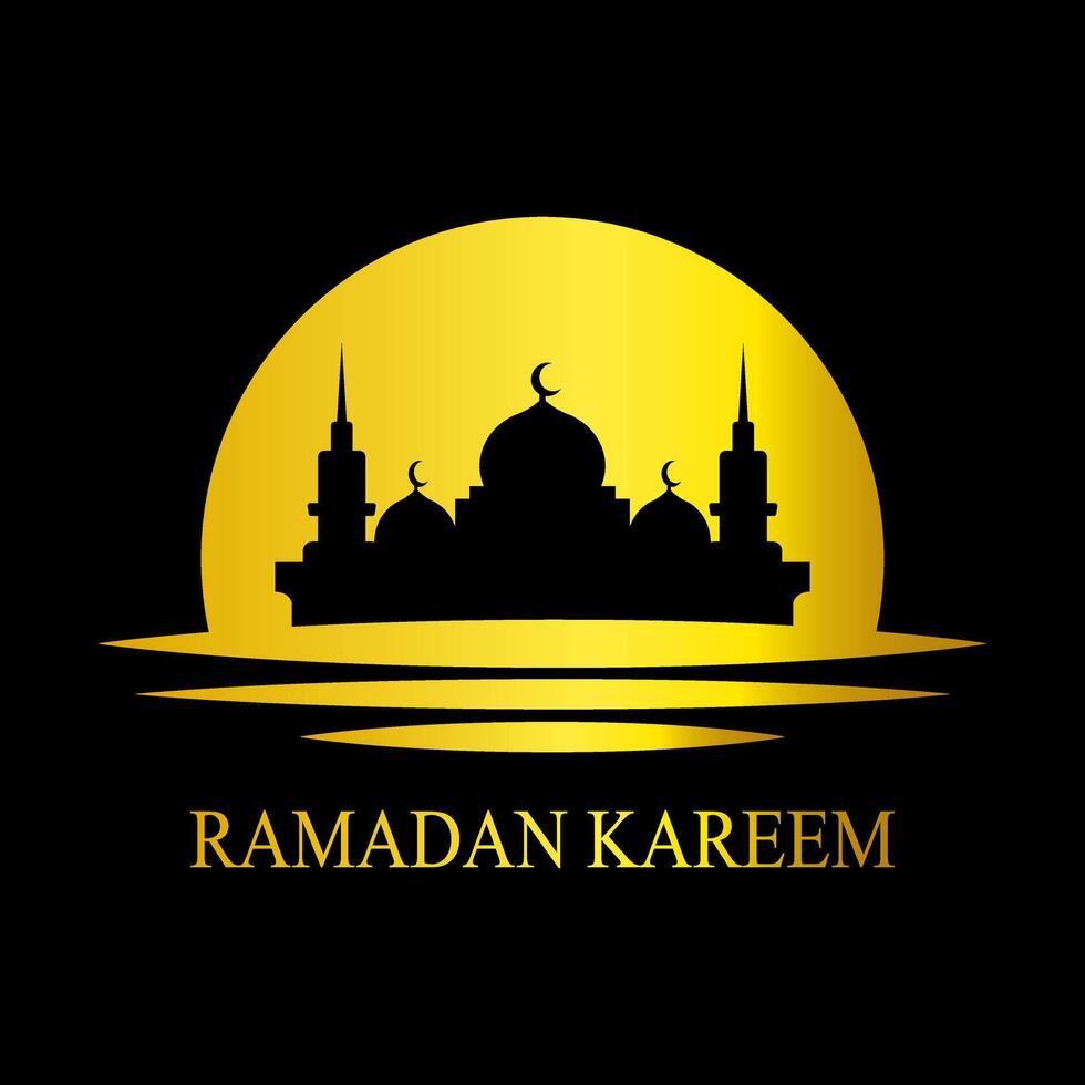 ramadan Social media post template design , elegant square cover with arabian ornament vector