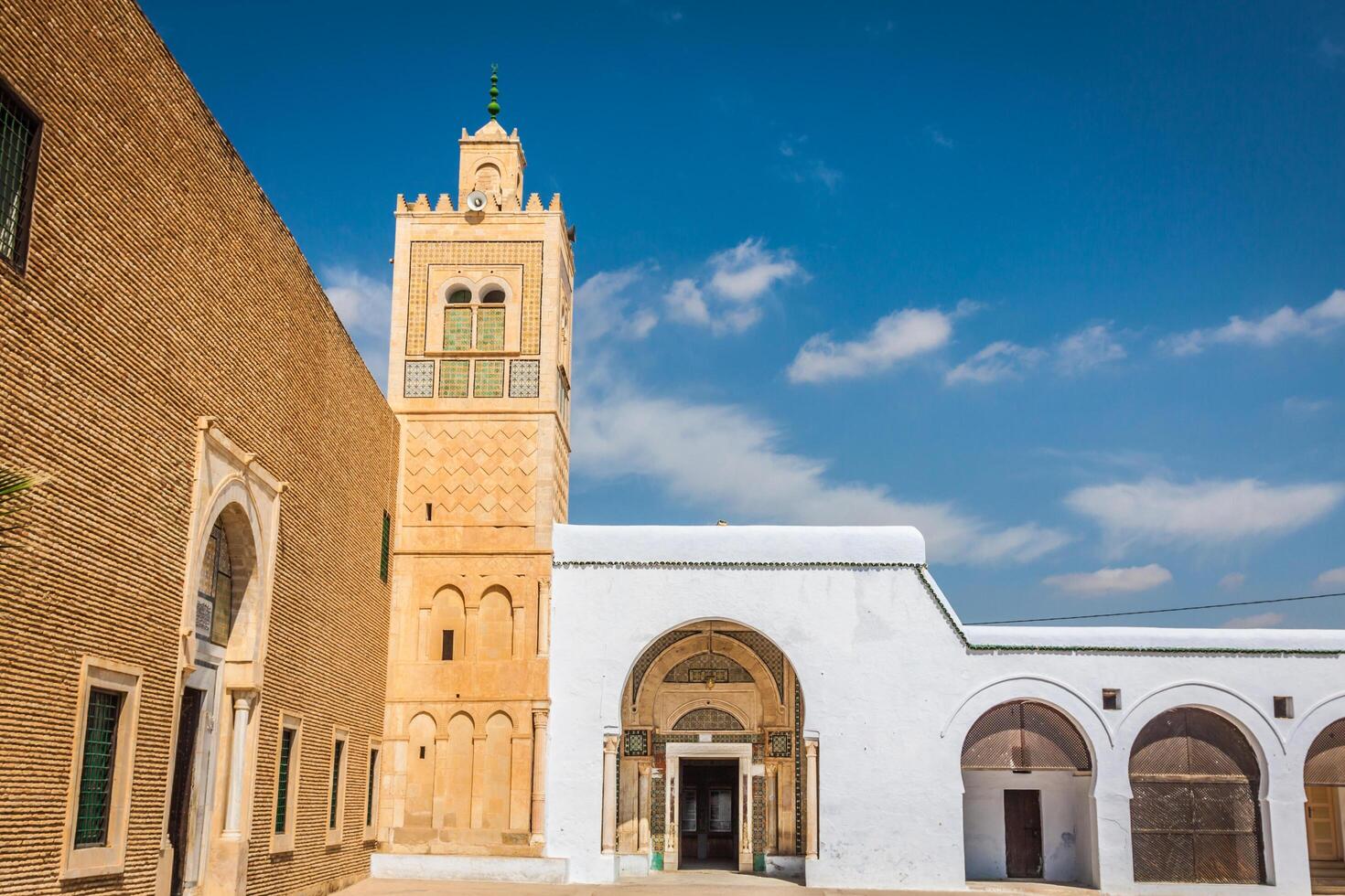 The Great Mosque of Kairouan in Tunisia photo