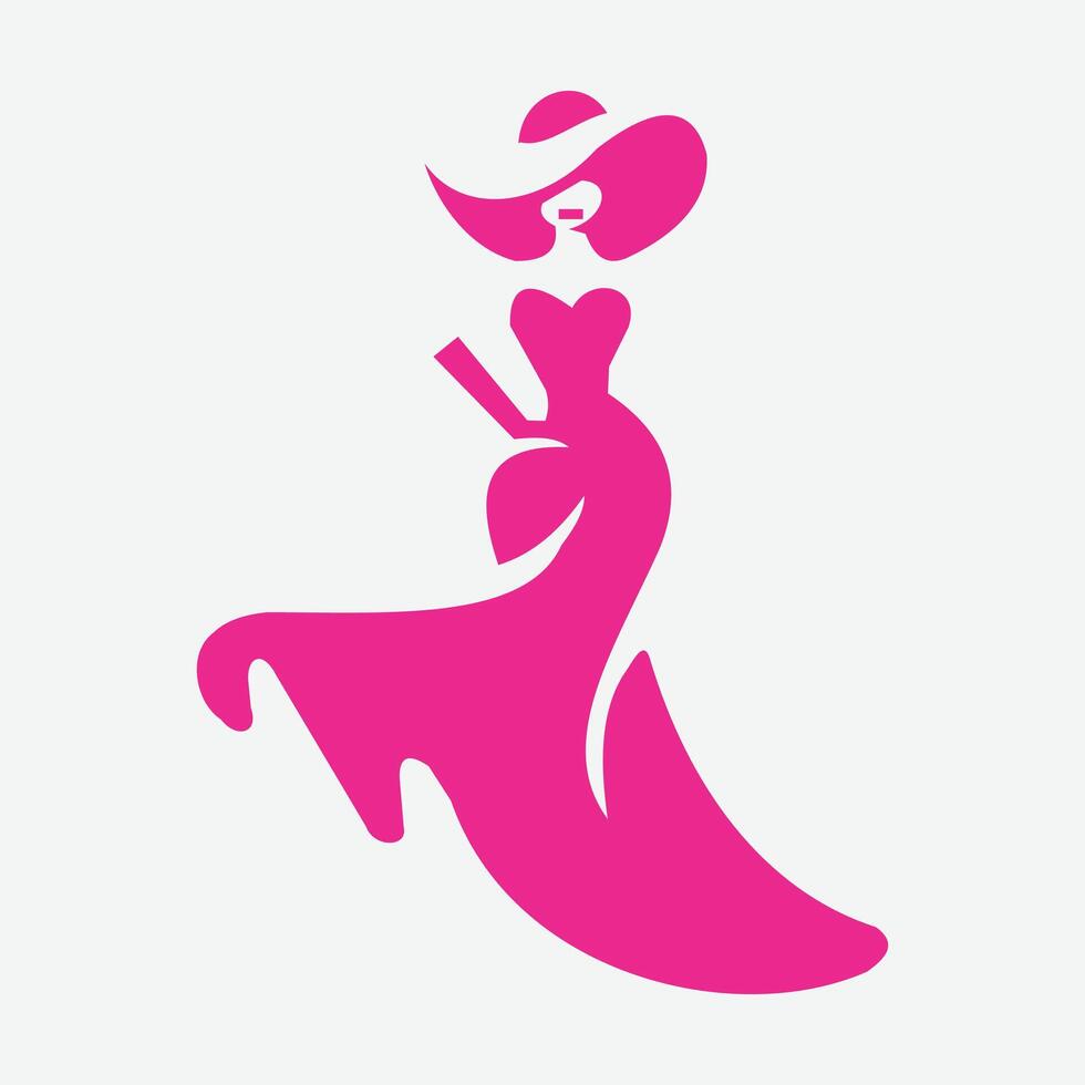 logo fashion shop vector