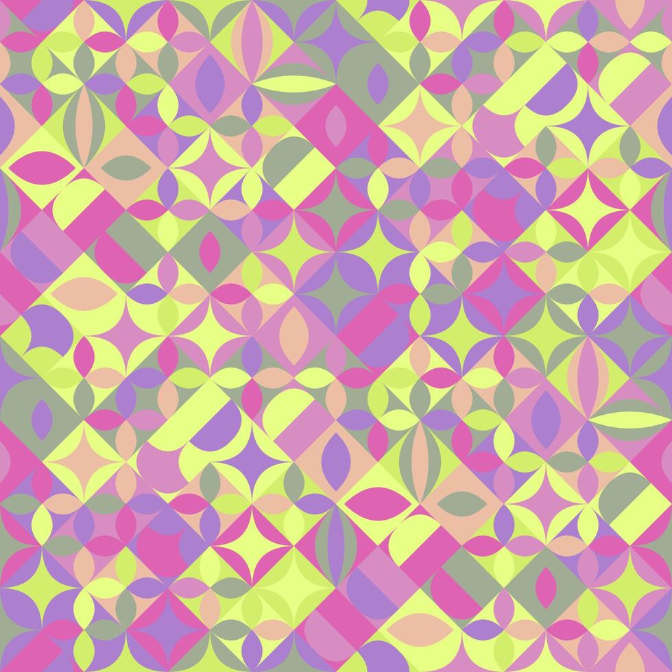 Colorful diagonal geometric pattern background design - abstract vector graphic