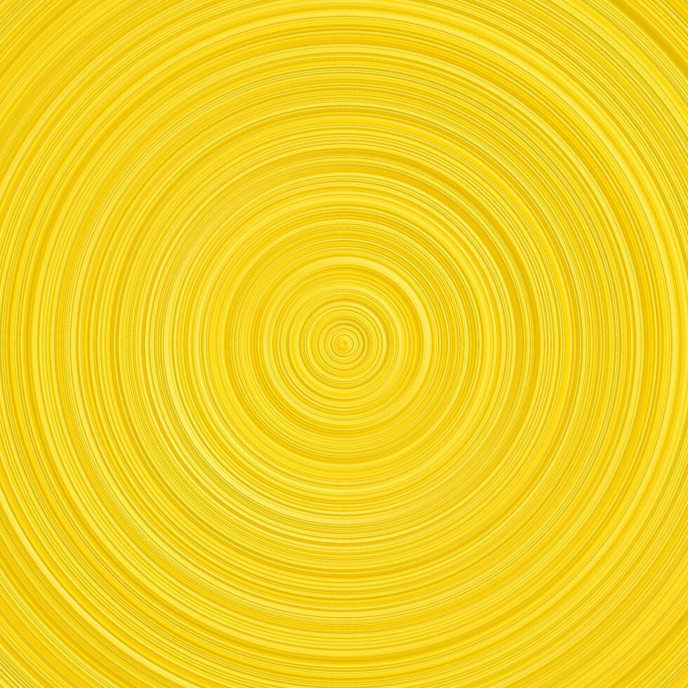 Geometrical golden concentric circle background design - abstract vector graphic