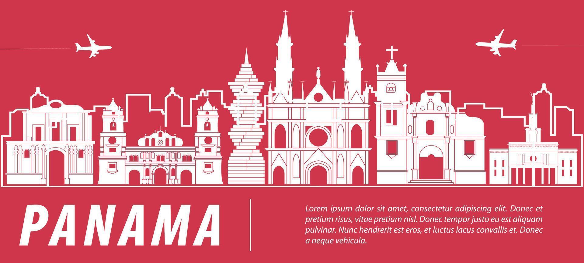 spain famous landmarks by silhouette style vector