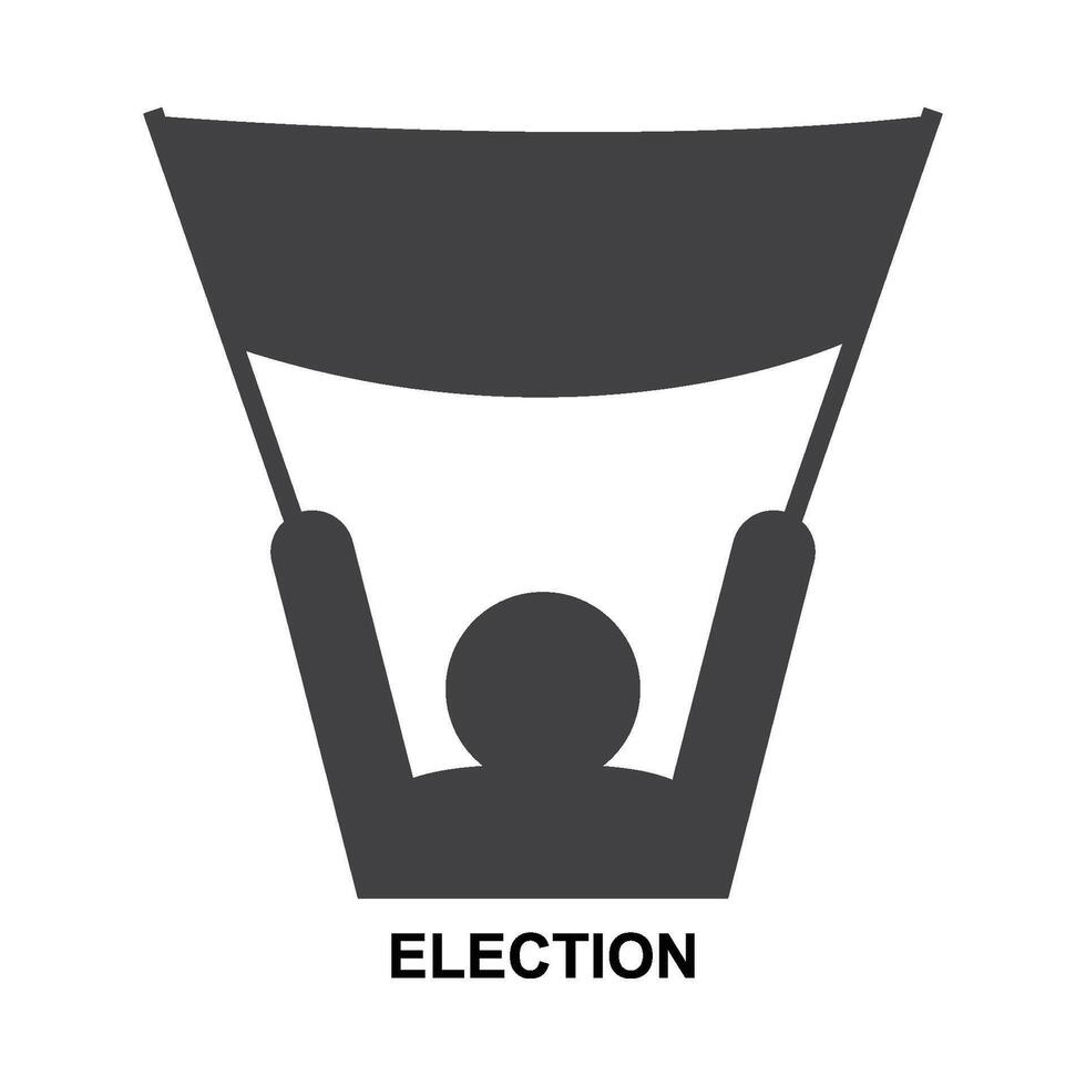 general election icon vector