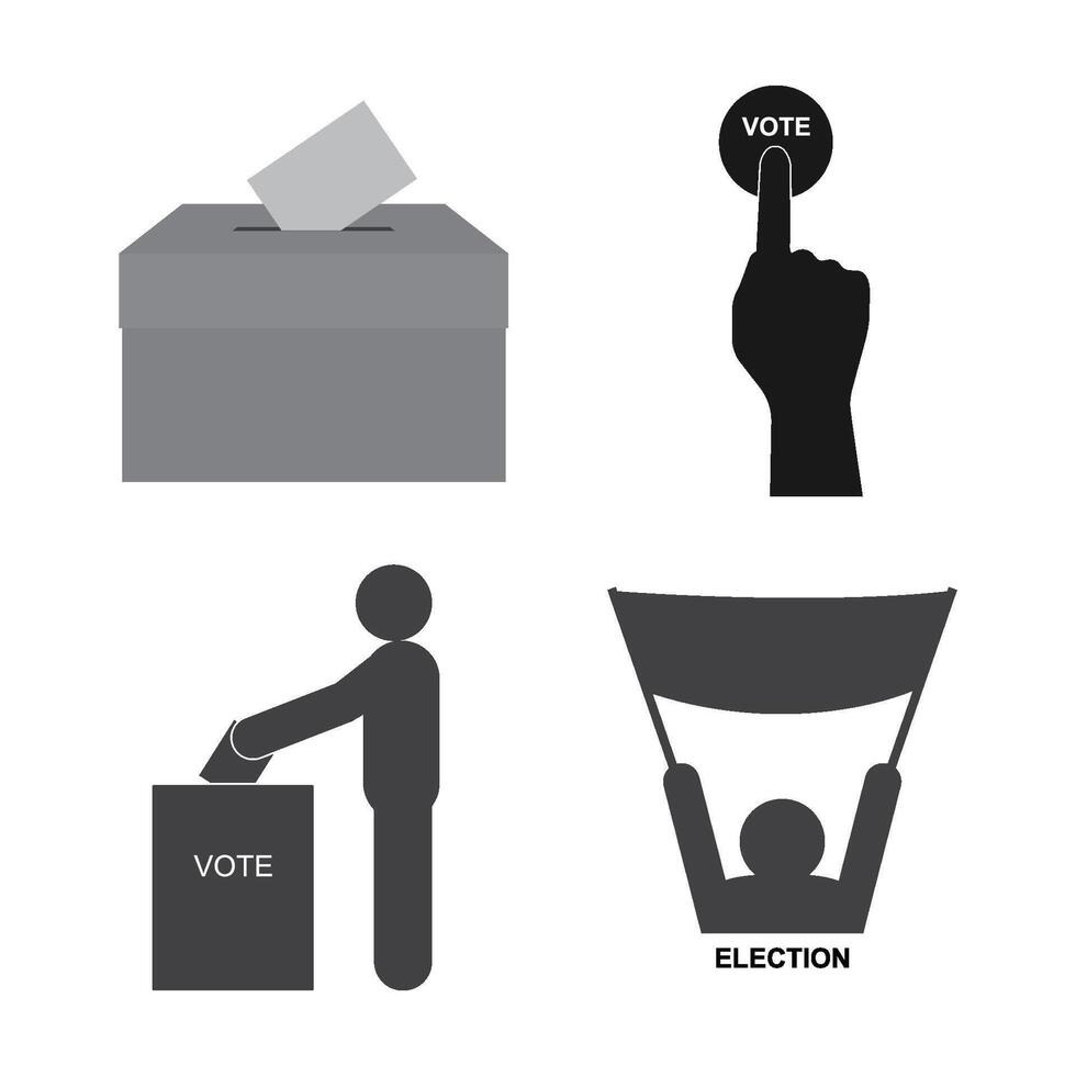 general election icon vector