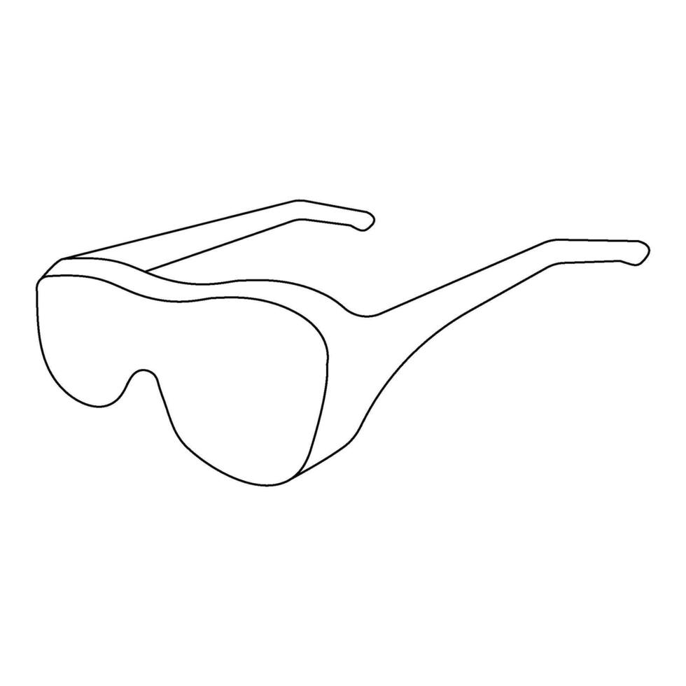 vr lentes icono vector