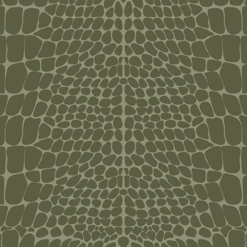 Crocodile Skin, Animal Print Seamless Pattern vector