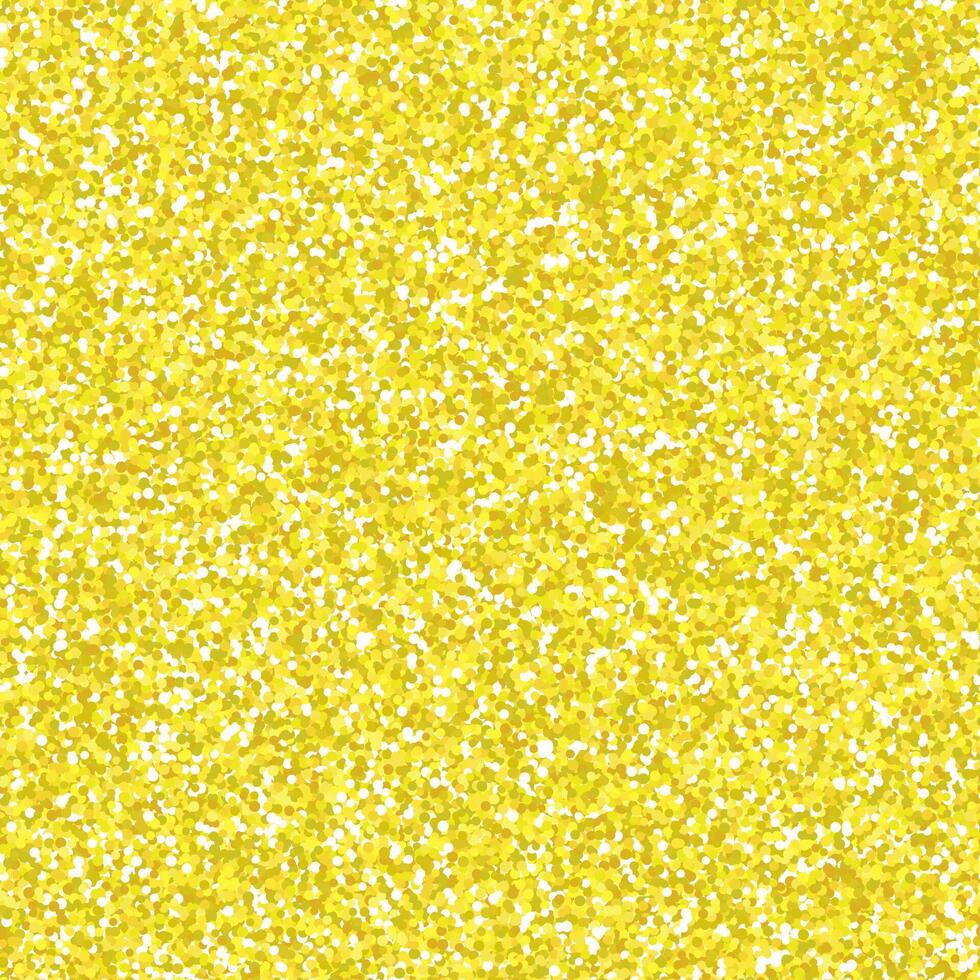 Yellow Glitter, Vector Texture Seamless Pattern