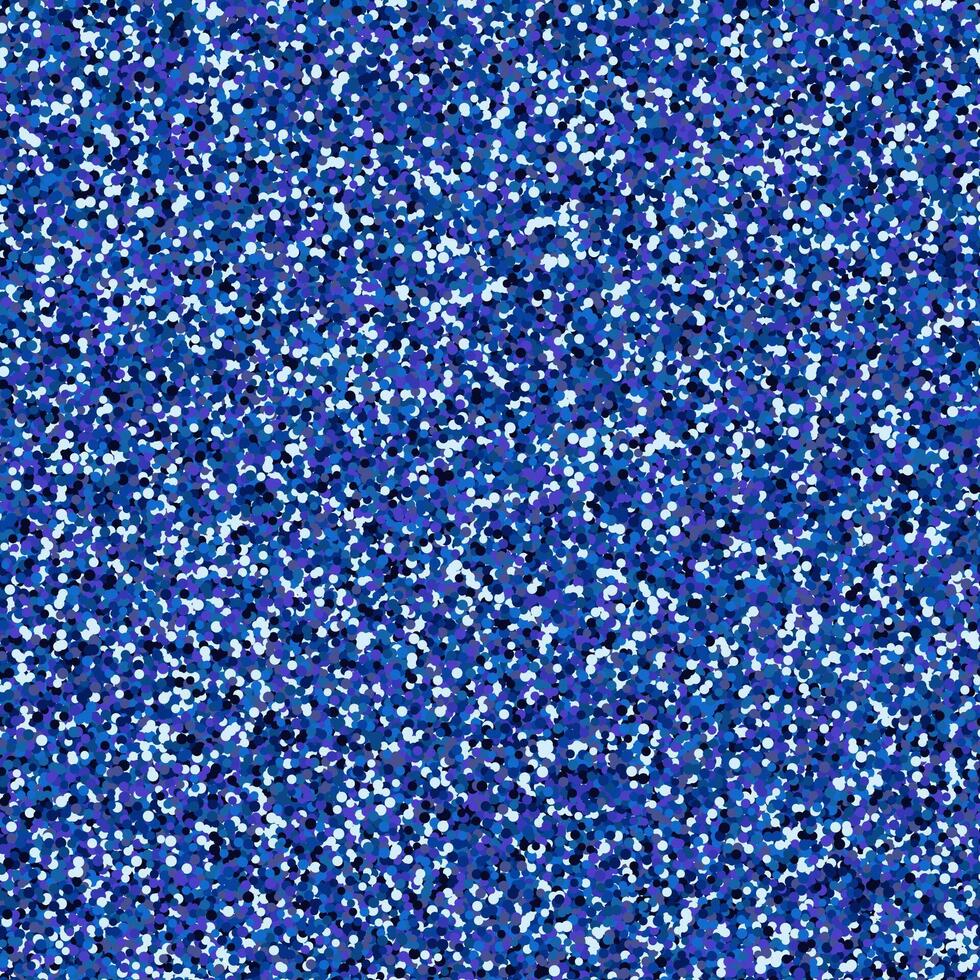 Dark Blue Glitter, Vector Texture Seamless Pattern