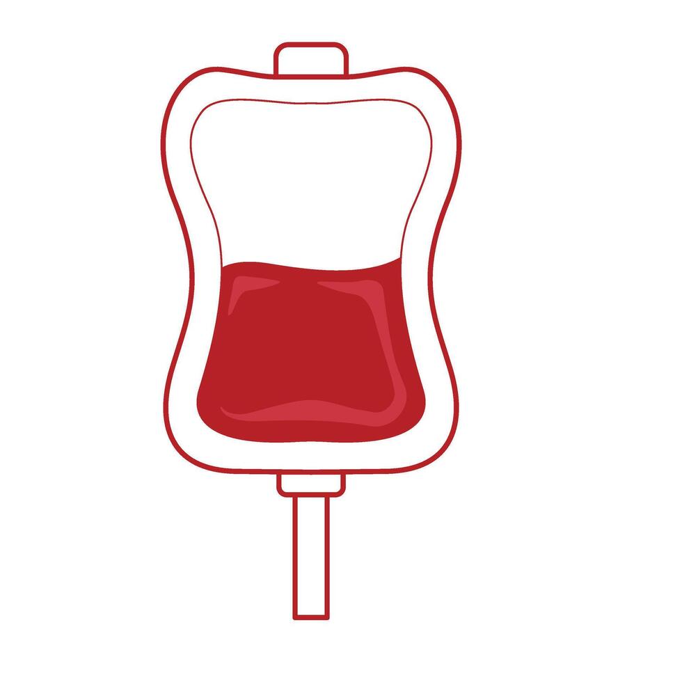 Blood Donor Illustration vector