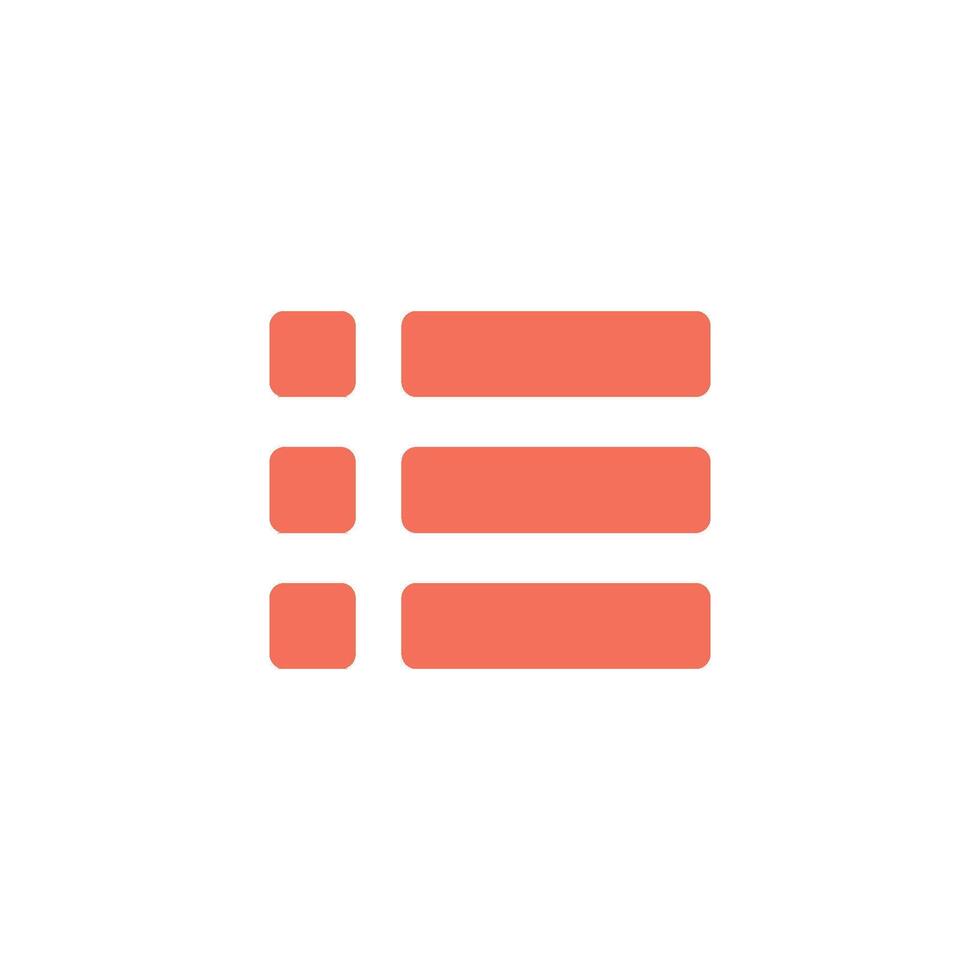 Widget Grid View Button Icon Vector Template Illustration Design