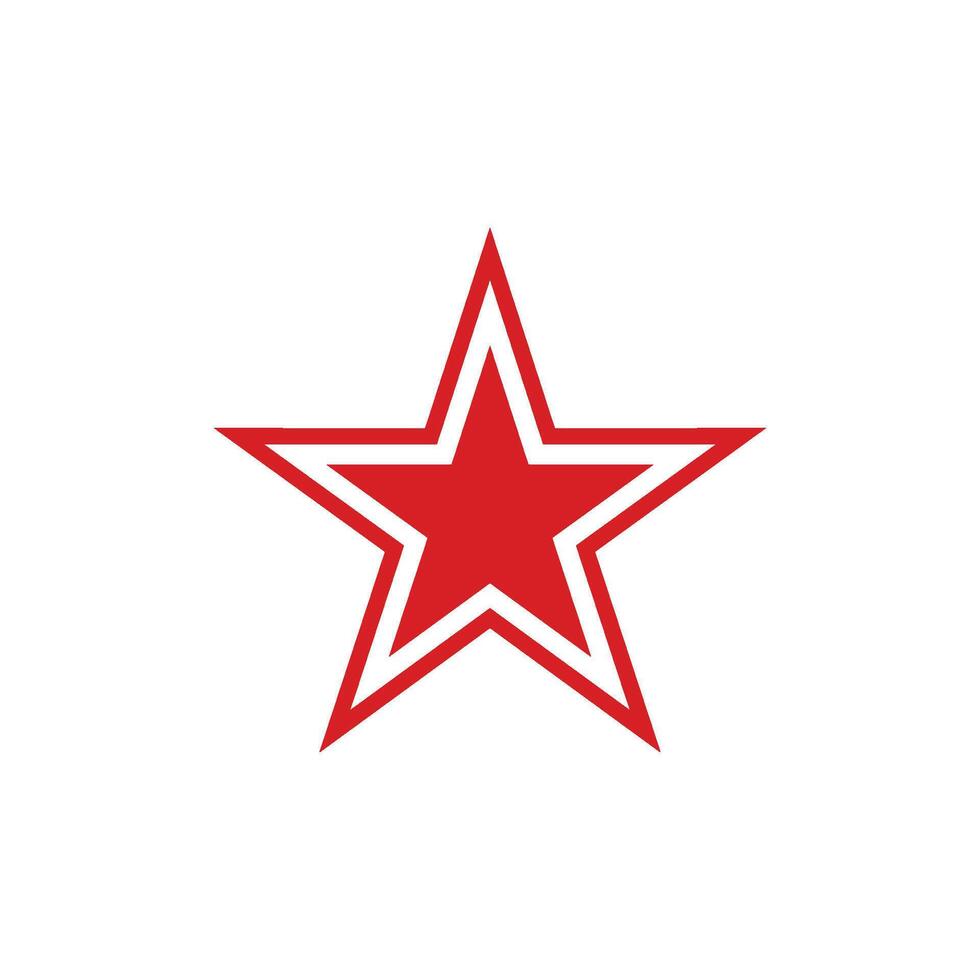 Star Icon Trendy Vector Template Illustration Design