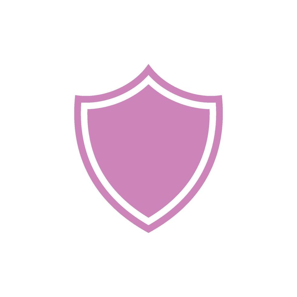 sencillo proteger icono logo modelo ilustración diseño vector