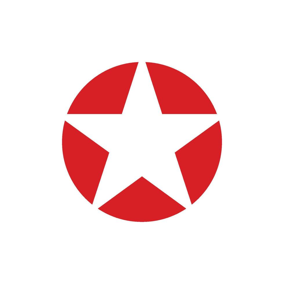 Star Icon Trendy Vector Template Illustration Design