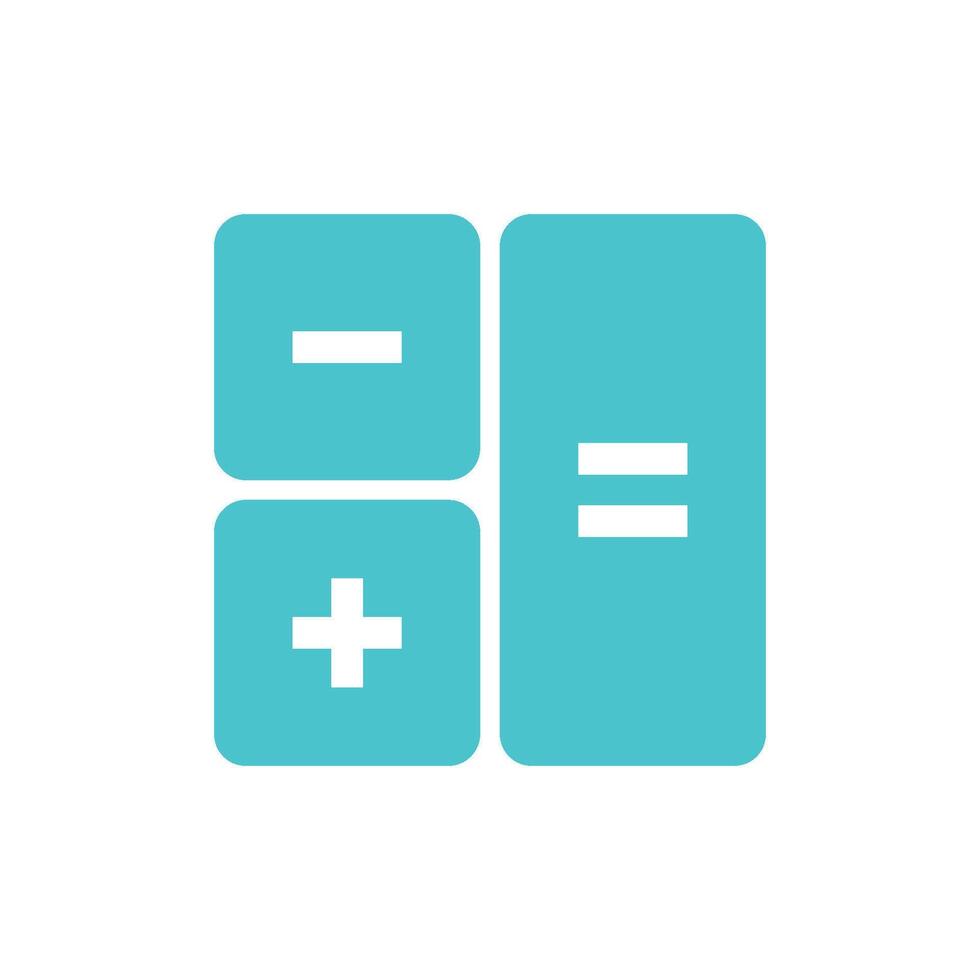Calculator Icon Vector Template Illustration Design
