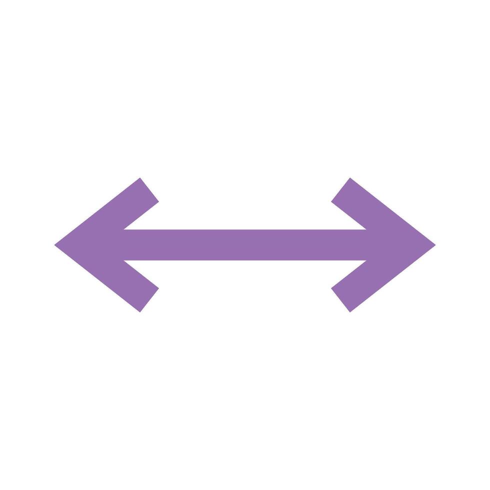 Arrow Icon Vector Template Illustration Trendy Design