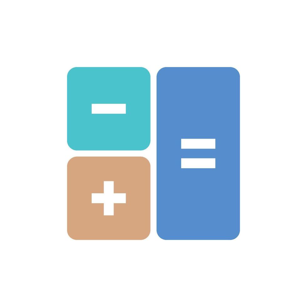 Calculator Icon Vector Template Illustration Design
