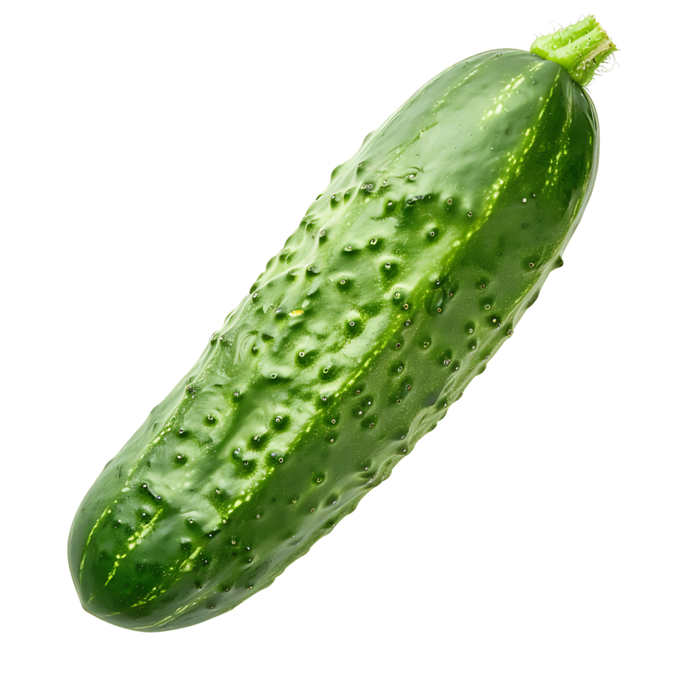 AI generated Clear Fresh Cucumber Clipart png